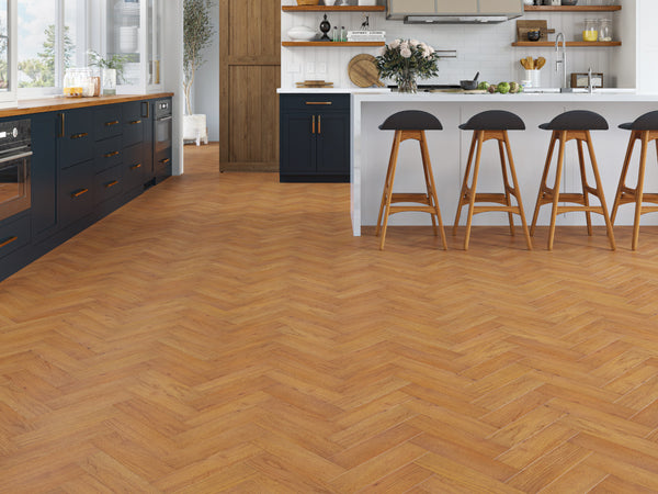 Canopy Burnham Oak Herringbone Brushed & UV Oiled