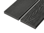 Cladco 4m Solid Reversible Woodgrain Effect Bullnose Composite Decking Boards