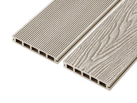 Cladco 4m Hollow Reversible Woodgrain Effect Composite Decking Board