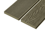 Cladco 4m Solid Reversible Woodgrain Effect Composite Decking Boards