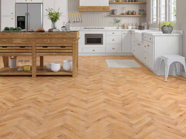 Canopy Haldon Oak Herringbone Brushed &  UV Oiled