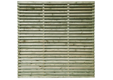 Harmony Double Slatted Panel