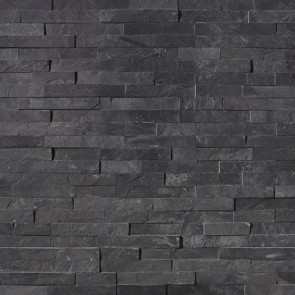 Jak Black Slate Wall Cladding