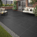 Al Fresco Baslow Black Porcelain.