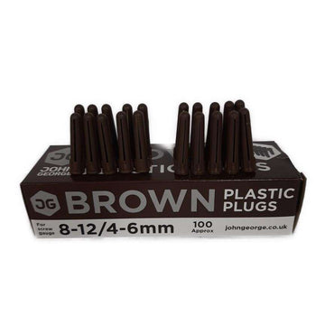 Brown Plastic Wall Plugs