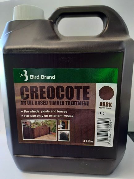 CREOCOTE BLACK 20 Litre Stain Creosote Substitute Oil Based. | UK