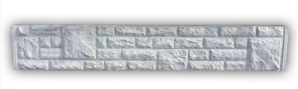Fenn Lite Concrete Gravel Board - Rock Faced