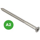 A2 Stainless Steel Woodscrews