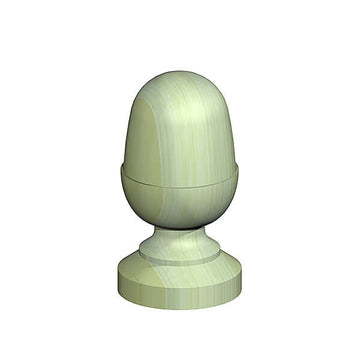 Acorn Post Finial